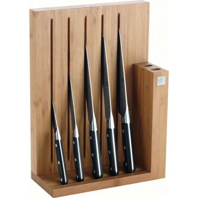 Zwilling Pro magnetický blok s noži 6 ks bambus 12,5x27,5x38 cm 38438-000