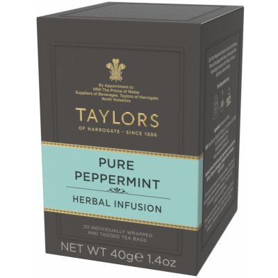 Taylors Pure Peppermint Tea Infuze z máty peprné 40 g – Zboží Mobilmania