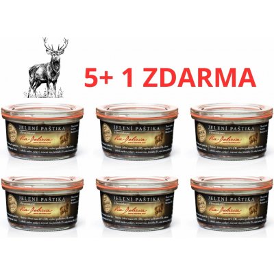 Via Delicia jelení paštika s brusinkami 6 x 130 g – Zboží Dáma