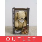 Nattou usínaček plyšový hudební se světýlkem a senzorem pláče 4v1 Sleepy Bunny Pale Brown – Zboží Dáma
