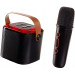 1Mcz WS Y1 Bluetooth karaoke set mikrofon a reproduktor černý – Zbozi.Blesk.cz
