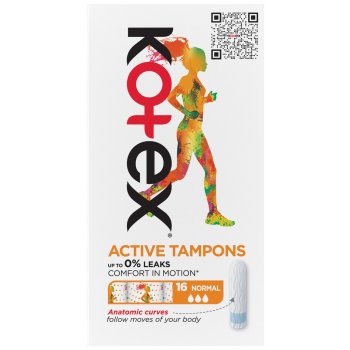 Kotex Active Normal tampony 16 ks