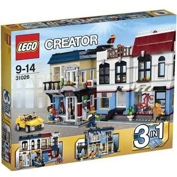 LEGO® Creator 31026 Moto shop a kavárna