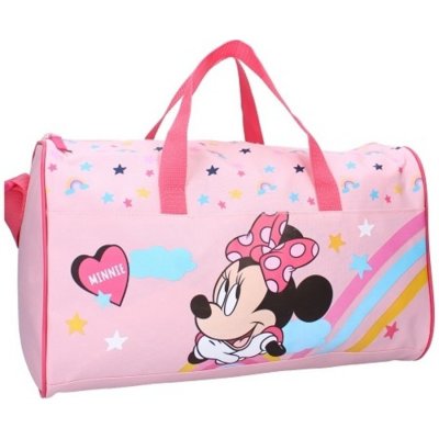 Vadobag sportovní taška Minnie Mouse s Duhou Disney 8552