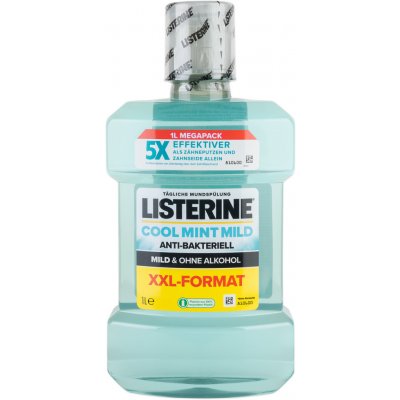 Listerine Cool Mint Mild 1 l – Hledejceny.cz
