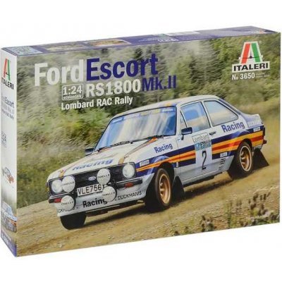 Italeri Ford Escort RS1800 MK.II Lombard RAC Rally IT 3650 1:24
