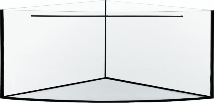 Diversa akvárium rohové Trio 107 x 107 x 50 cm