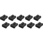 Startech LC SFP Dust Covers 10pk - Fiber Optic Dust Caps - SFP Port Dust Covers (SFPLCCAP10) - Krytka proti prachu - černá (balení 10) – Zboží Mobilmania