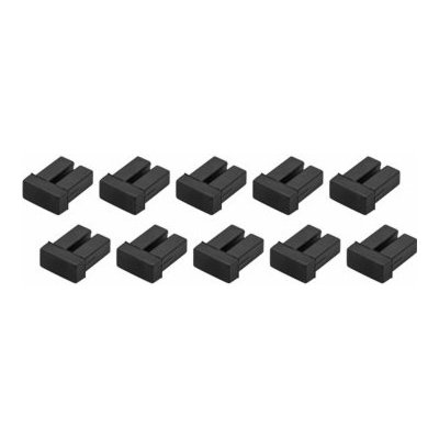 Startech LC SFP Dust Covers 10pk - Fiber Optic Dust Caps - SFP Port Dust Covers (SFPLCCAP10) - Krytka proti prachu - černá (balení 10) – Zboží Mobilmania