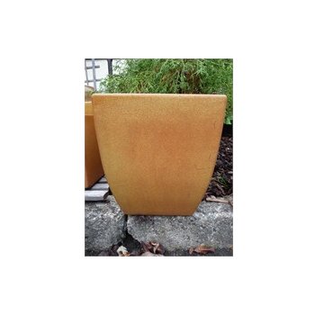 Keramika Litohoř Venkovní květináč Lyra hnědý 2840 29 x 29 x 33