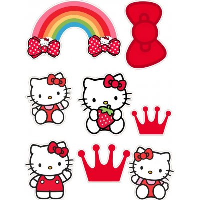 HELLO KITTY-14 Materiál: Jedlý papír – Hledejceny.cz