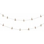 Textilomanie Vánoční girlanda s klipy TREE TALES, 5 m – Zboží Dáma