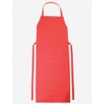 Workwear Verona Dlouhá pracovní zástěra s laclem 01146-01 Red – Hledejceny.cz