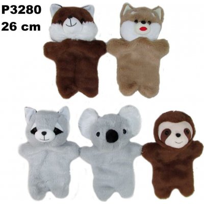 Teddies maňásek Zvířátko plyš 30 cm asst 6 druhů – Zboží Dáma