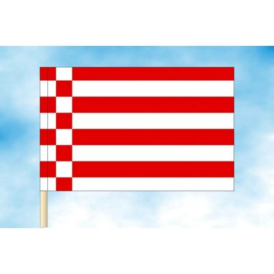 LIBEA, s.r.o. Brémy vlajka Rozměr: 30×45 cm, Uchycení: Návlek na žerď – Hledejceny.cz