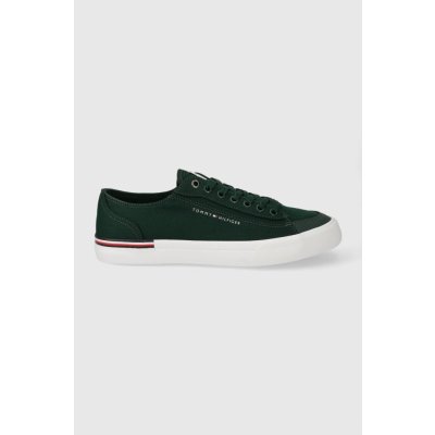 Tommy Hilfiger Corporate Vulc Canvas FM0FM04954 zelené – Hledejceny.cz