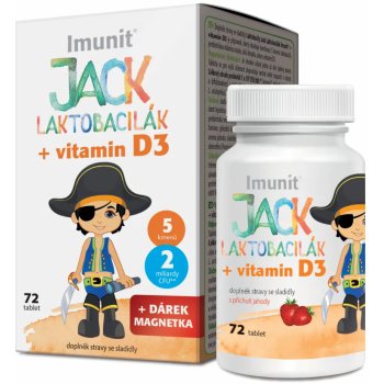 Imunit Laktobacily Jack Lactobacilák 72 tablet