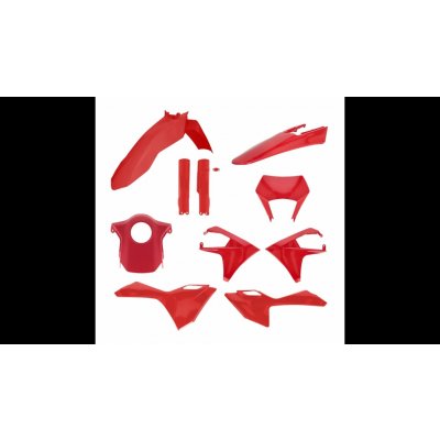 Sada plastů Acerbis pro Gas Gas EC 24-26 červená | Zboží Auto