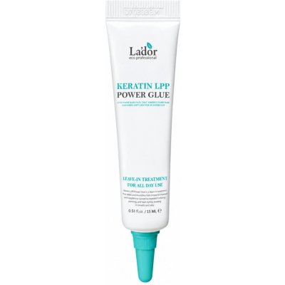 Lador Keratin LPP Power Glue Proteinová péče s keratinem pro suché a poškozené vlasy 15 ml x 4 – Hledejceny.cz