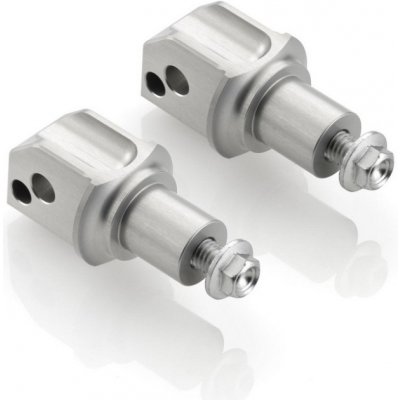 Adaptér RIZOMA pro stupačky řidiče TOURING pro motocykly KAWASAKI ER-6, Versys, hliník (2ks) - Hliník | Zboží Auto