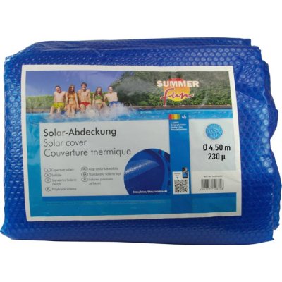 Summer Fun solární plachta na bazén 4,5 m modrá