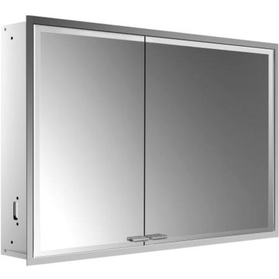 Emco Prestige 2 - Vestavěná zrcadlová skříň 1015 mm široké dveře vpravo bez světelného systému, zrcadlová 989707106 – Zboží Mobilmania