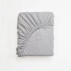 Prostěradlo Ourbaby grey sheet 35113-0 160x80