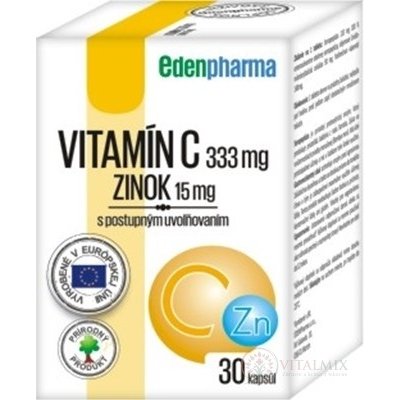 EDENPharma VITAMIN C 1000 mg s postupným uvolňováním 30 tablet
