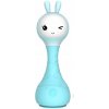 Chrastítko Alilo Chrastítko Smart Bunny Baby s mnoha funkcemi modré
