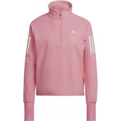 adidas mikiny OTR 1/2 ZIP W Růžová