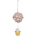 Závěsná dekorace králíček v balónu 11*10*22 cm – Hledejceny.cz
