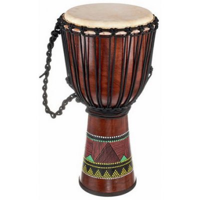 Etno Bali Djembe malované 60 cm – Zbozi.Blesk.cz