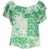 Dámská Trička DESIGUAL WOMEN SHORT SLEEVE T-SHIRT GREEN