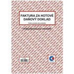 Baloušek Tisk PT198 Faktura za hotové, daňový doklad A5 – Zboží Mobilmania