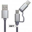 Evolveo SGP-USB USB A-microB, 0,5m