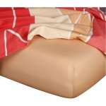 Dadka Jersey prostěradlo světle hnědé 90x200x20 – Sleviste.cz