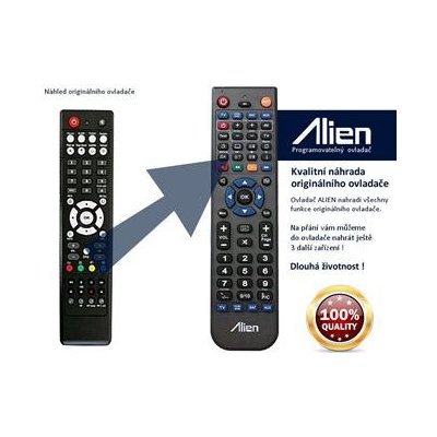 Dálkový ovladač Alien Optibox Anaconda – Hledejceny.cz