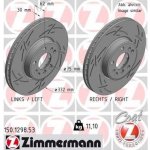 Brzdový kotouč ZIMMERMANN 150.1298.53 | Zboží Auto