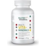 NutriWorks MULTI-VITA-MINERALS 120 kapslí 77 g – Hledejceny.cz