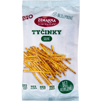 Zemanka BIO BEZLEPKOVÉ TYČINKY SOLENÉ 45 g – Hledejceny.cz