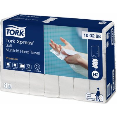 Tork Xpress ZZ H2, 2 vrstvy, bílé, 21 x 110 ks, 100288 – Zbozi.Blesk.cz