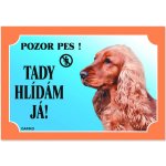 Dafiko Tabulka Anglický kokr zlatý – Zboží Dáma