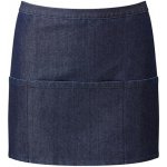 Premier Workwear Pracovní zástěra krátká s kapsami PR155 Indigo Denim Pantone Black 6 60 x 33 cm – Hledejceny.cz