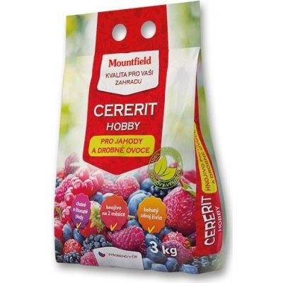 Mountfield cererit pro jahody a drobné ovoce 3 kg – Zbozi.Blesk.cz