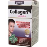 Jutavit Kolagen komplex + kyselina hyaluronová vitamíny B3 B2 C + organický zinek a biotin 60 tablet – Zboží Mobilmania