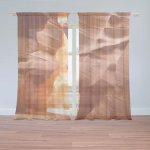 Sablio Záclony Skály v poušti: 2ks 150x250cm – Hledejceny.cz