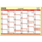 BOBO lístkový A3 2026 – Zboží Dáma