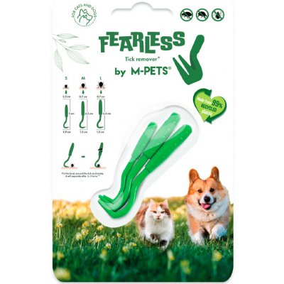M-Pets Fearless háček na klíšťata 3 ks – Hledejceny.cz