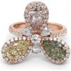 Prsteny Beny Jewellery Zlatý s Barevnými Diamanty 2011576