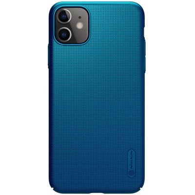 Pouzdro Nillkin Super Frosted Shield Xiaomi Mi Note 10 Lite Peacock modré – Zbozi.Blesk.cz